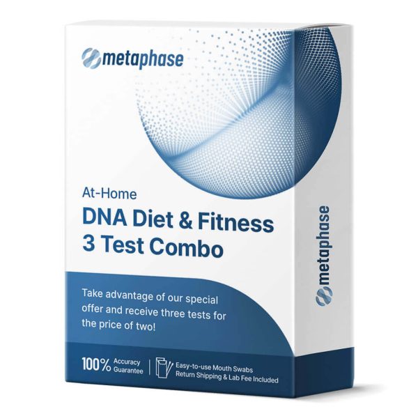 DNA Diet & Fitness 3 Test Combo