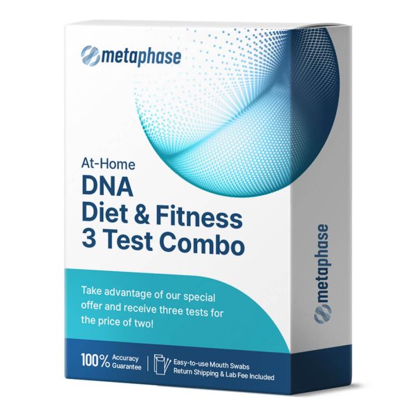 DNA Diet & Fitness 3 Test Combo